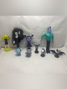 2/$12 Monster lot Morticia Addams Vampirina